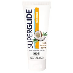HOT Superglide - lubrificante comestível sabor coco - 75ml