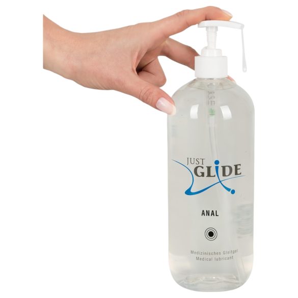 Just Glide - lubrificante anal - base água - 1000ml
