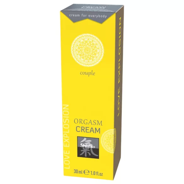 HOT - Shiatsu Orgasm - creme íntimo unissex estimulante e formigante (30 ml)