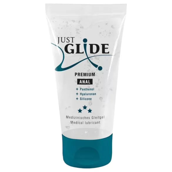 Just Glide - Lubrificante Anal Premium - Nutritivo - 50ml
