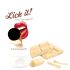 Lick it! - lubrificante comestível 2 em 1 - chocolate branco - 50ml