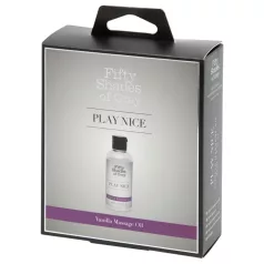   As Cinquenta Sombras de Grey Play Nice - óleo de massagem sensual com aroma de baunilha (90 ml)