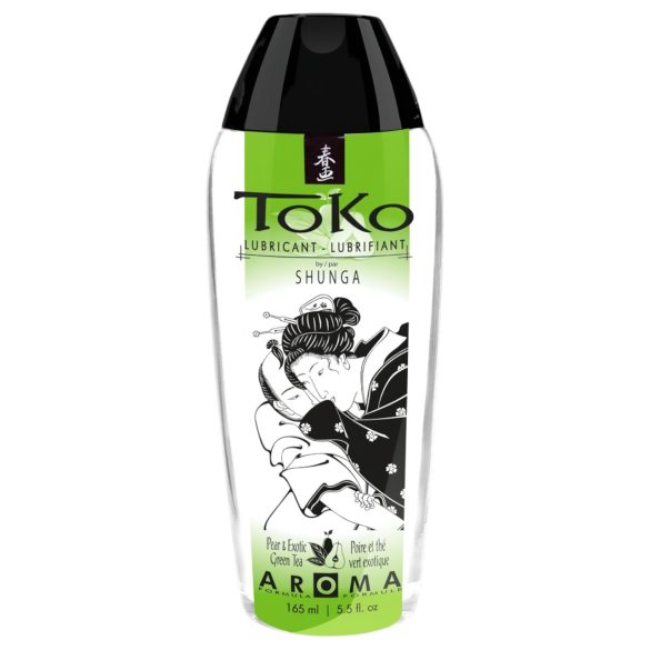 Shunga Toko - lubrificante à base de água - pêra chá verde 165ml