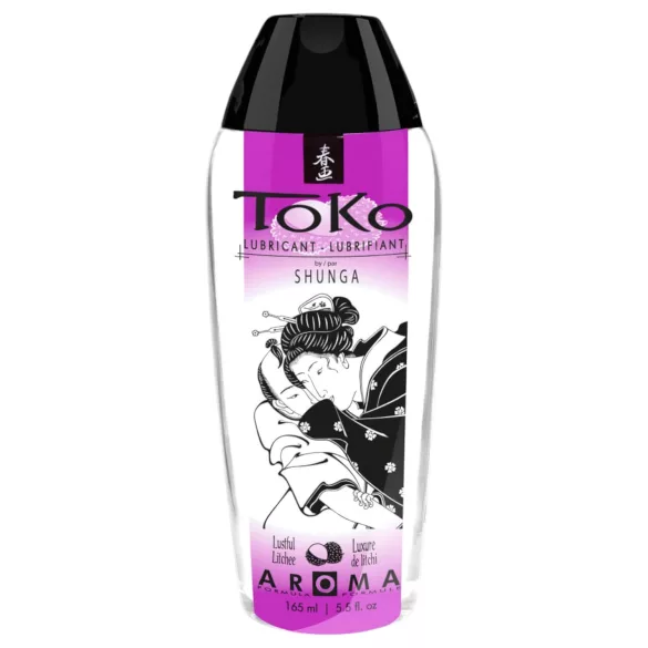 Shunga Toko - lubrificante à base de água - lichi - 165ml