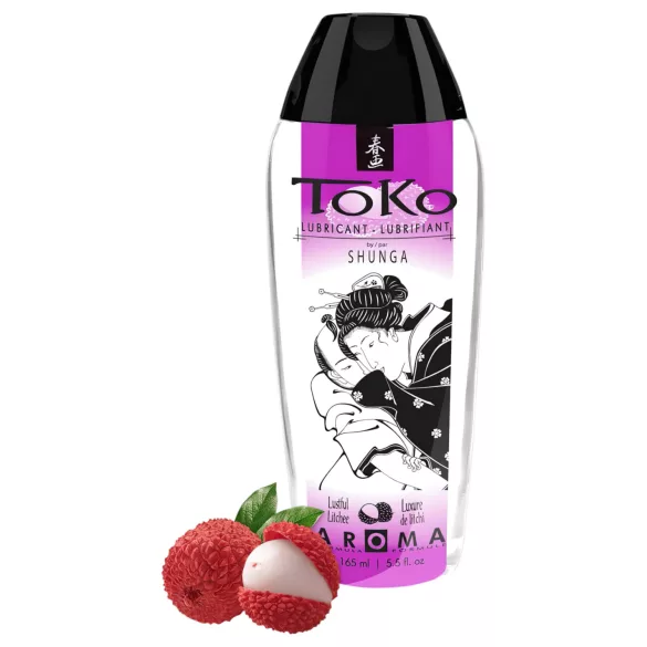 Shunga Toko - lubrificante à base de água - lichi - 165ml