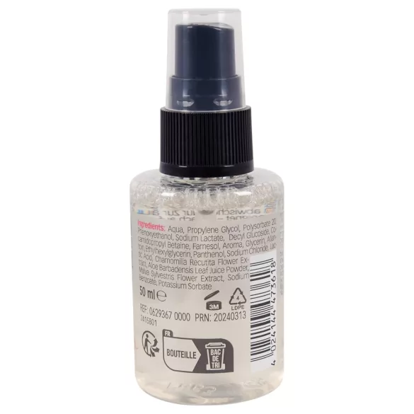 Just Play 2em1 Clean - spray íntimo e de limpeza de produtos (50ml)