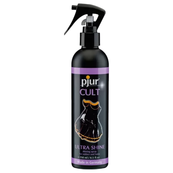 Pjur Ultra Csillogás - spray para cuidados com látex