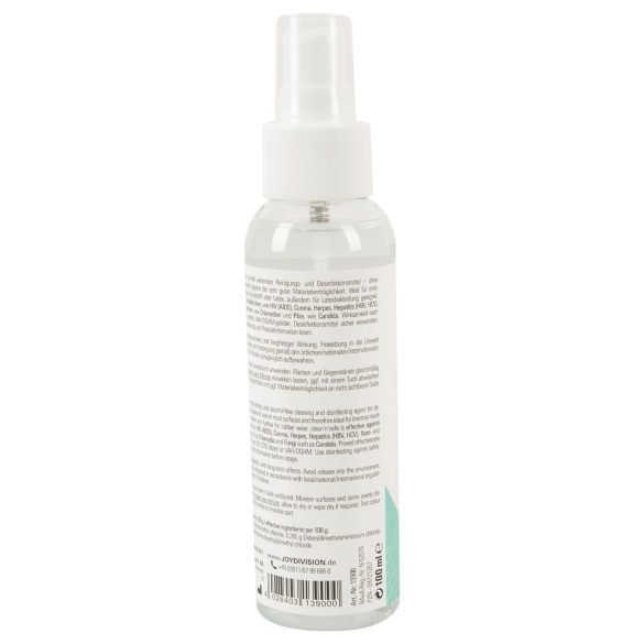 JoyDivision Clean Safe - spray desinfetante e limpador íntimo - 100ml