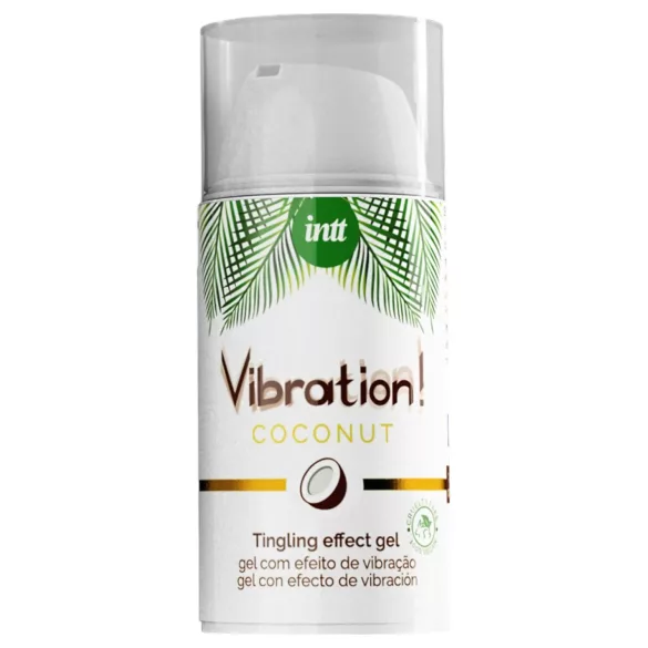 Intt Vibration! - gel excitante feminino - efeito vibratório - coco 15ml