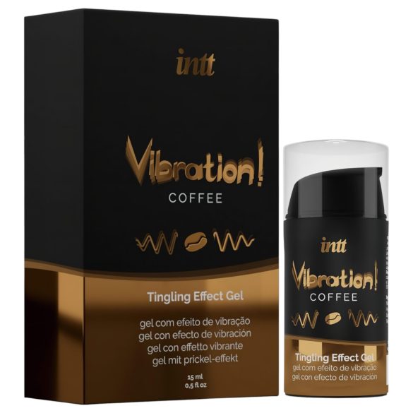 Intt Vibration! - gel vibrador líquido clitóris - café 15ml