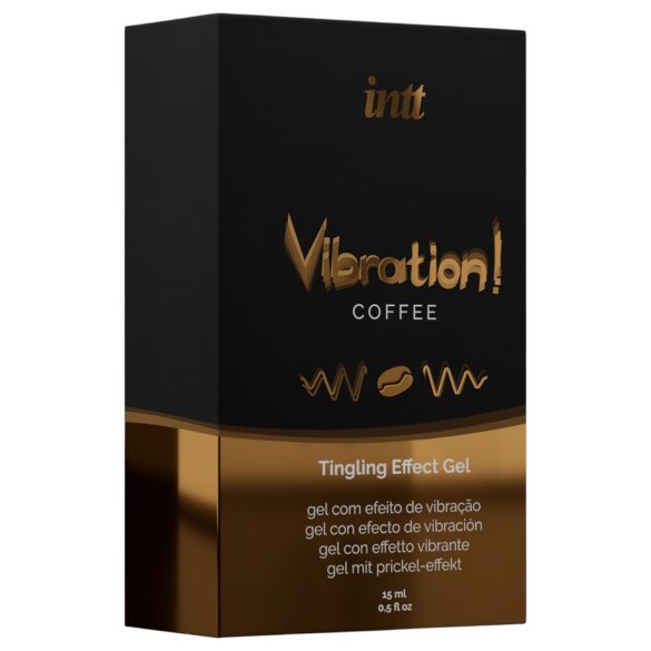 Intt Vibration! - gel vibrador líquido clitóris - café 15ml