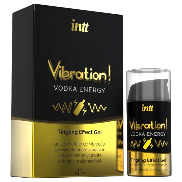Intt Vibration! - gel vibrador líquido - Vodka Energy - 15ml