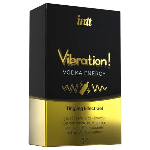 Intt Vibration! - gel vibrador líquido - Vodka Energy - 15ml