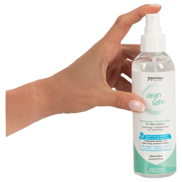 JoyDivision Clean Safe - spray desinfetante e limpador íntimo - 200ml