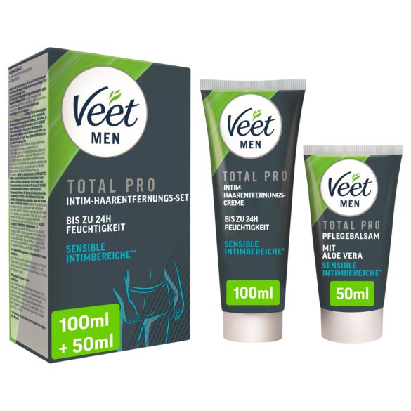 Veet - Creme Depilatório Íntimo e Bálsamo para Homens (100+50ml)