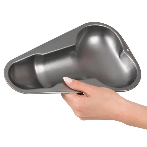Forma para bolo pênis - silicone - 29x18cm