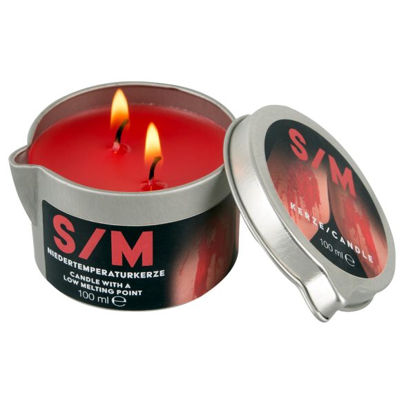 BDSM - vela para massagens quentes - parafina corporal - 100ml