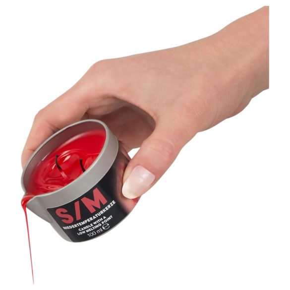 BDSM - vela para massagens quentes - parafina corporal - 100ml