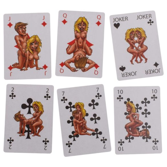 Kama Sutra - baralho erótico divertido - 24 cartas