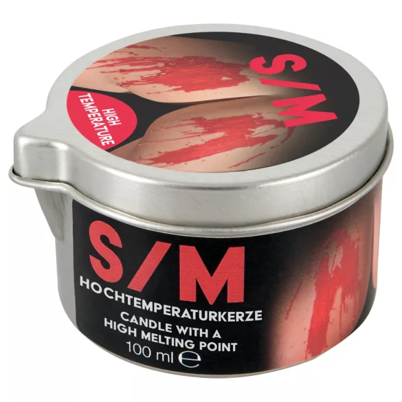 BDSM High Temperature - vela corporal parafina - 100ml