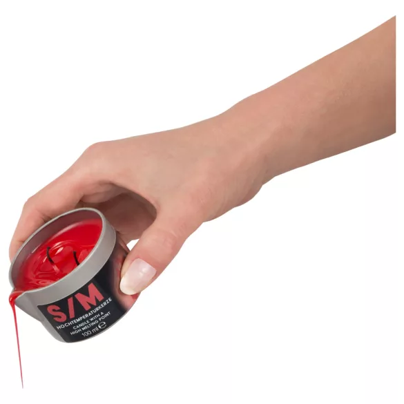 BDSM High Temperature - vela corporal parafina - 100ml