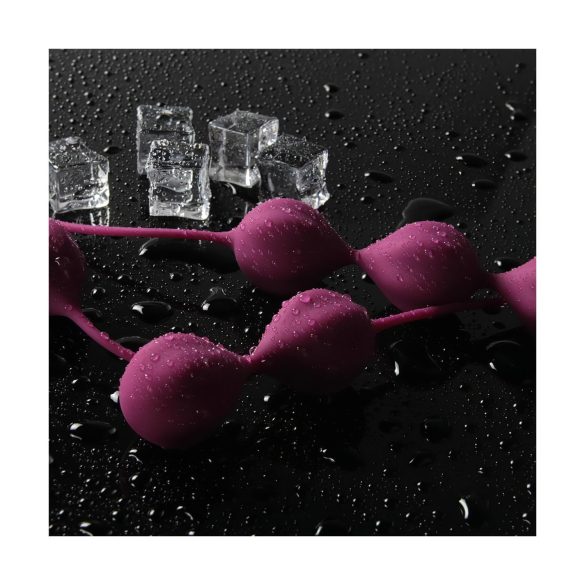 Cotoxo Belle - bolas Ben Wa - kit 3 peças - roxo