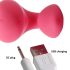 Cotoxo Cupid 2 - vibrador para casal com controle remoto - silicone vermelho