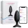 Lovense Hush 2 S - Vibrador anal controlado por app (38 mm, preto)