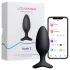 Lovense Hush 2 S - Vibrador anal controlado por app (38 mm, preto)