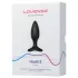 Lovense Hush 2 S - Vibrador anal controlado por app (38 mm, preto)