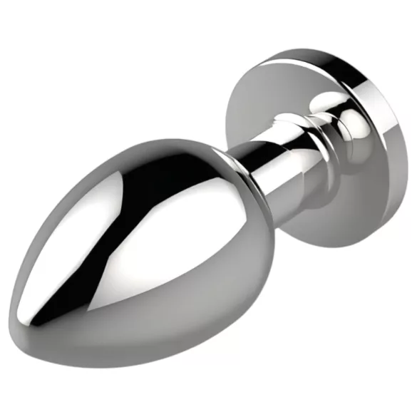 Sunfo - vibrador anal recarregável com controle remoto - prateado