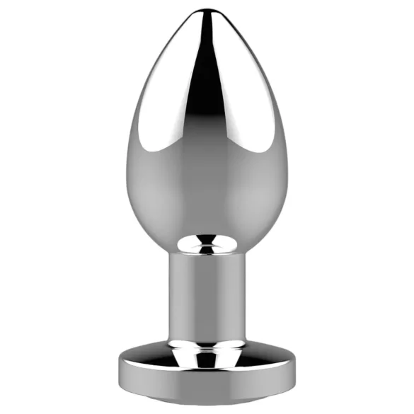 Sunfo - vibrador anal recarregável com controle remoto - prateado