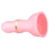 Sunfo - vibrador de seios recarregável - silicone rosa