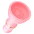 Sunfo - vibrador de seios recarregável - silicone rosa