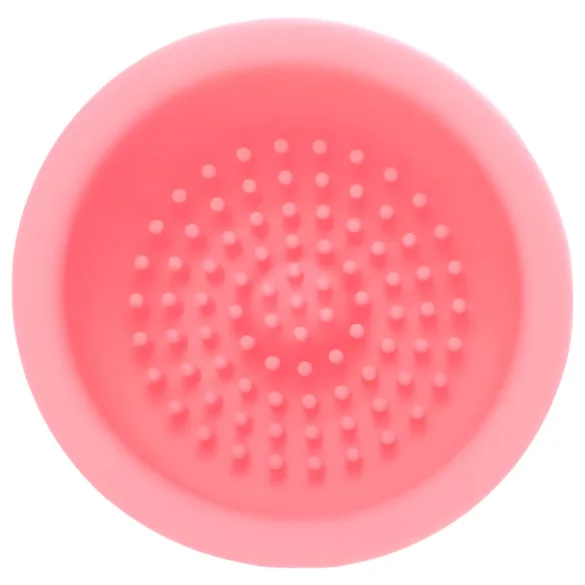 Sunfo - vibrador de seios recarregável - silicone rosa