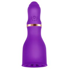 Sunfo - vibrador peniano recarregável - silicone roxo
