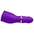 Sunfo - vibrador peniano recarregável - silicone roxo