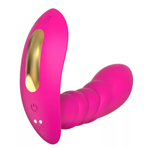 Sunfo - Vibrador vestível controlado por app (rosa)