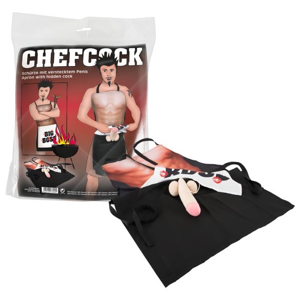 CHEFCOCK - avental sexy masculino - fantasia cozinha