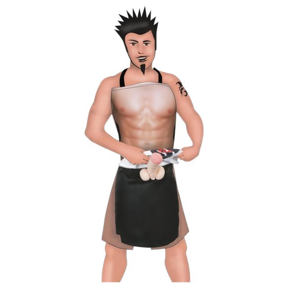 CHEFCOCK - avental sexy masculino - fantasia cozinha