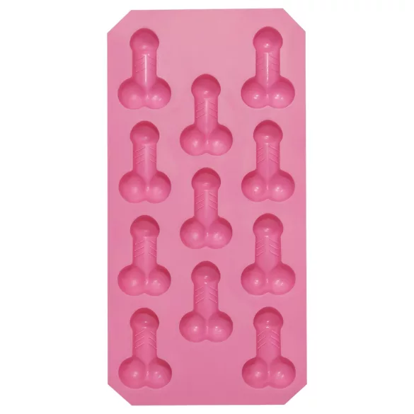 Moldes de gelo de silicone - formato de pénis