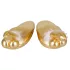Pantufas com pénis (douradas)