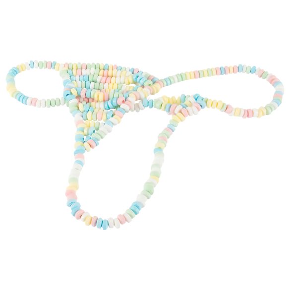 Doce - tanga comestível feminina - colorida