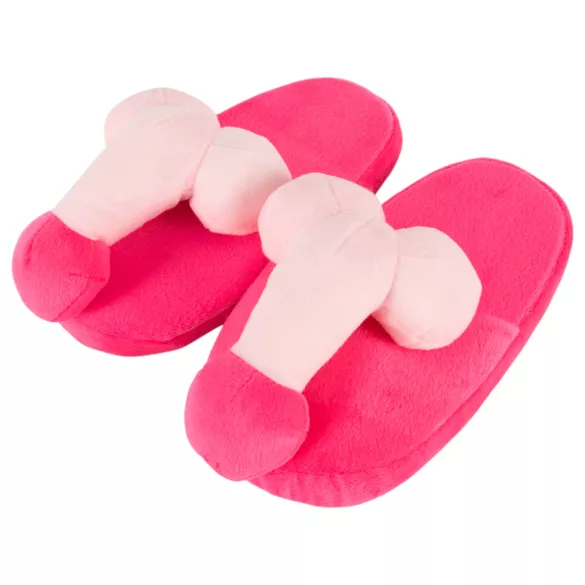 Chinelo pênis - rosa - formato divertido