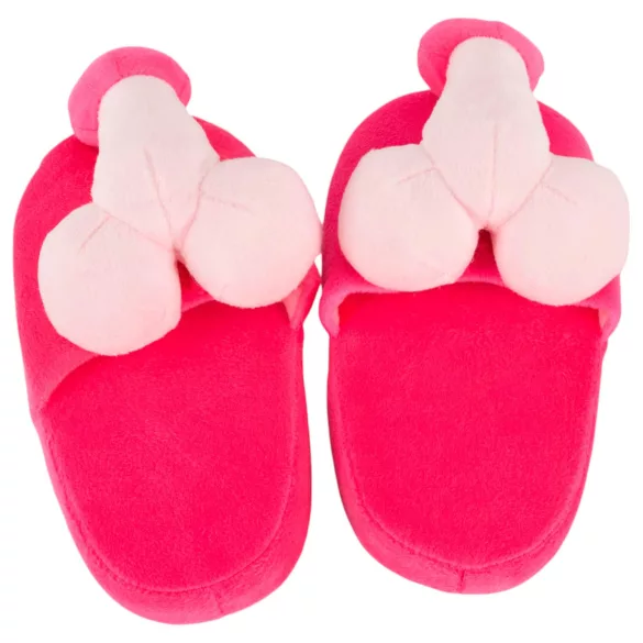 Chinelo pênis - rosa - formato divertido