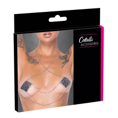 Cottelli - adesivo para mamilos decorado - prata