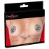 Bad Kitty - adesivo para mamilos com tachas - preto
