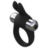 Pulselock Vantr - anel peniano vibratório com coelhinho (preto) - 30 mm