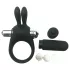 Pulselock Vantr - anel peniano vibratório com coelhinho (preto) - 30 mm