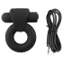 Pulselock Vantr - anel peniano vibratório recarregável (preto) - 25 mm